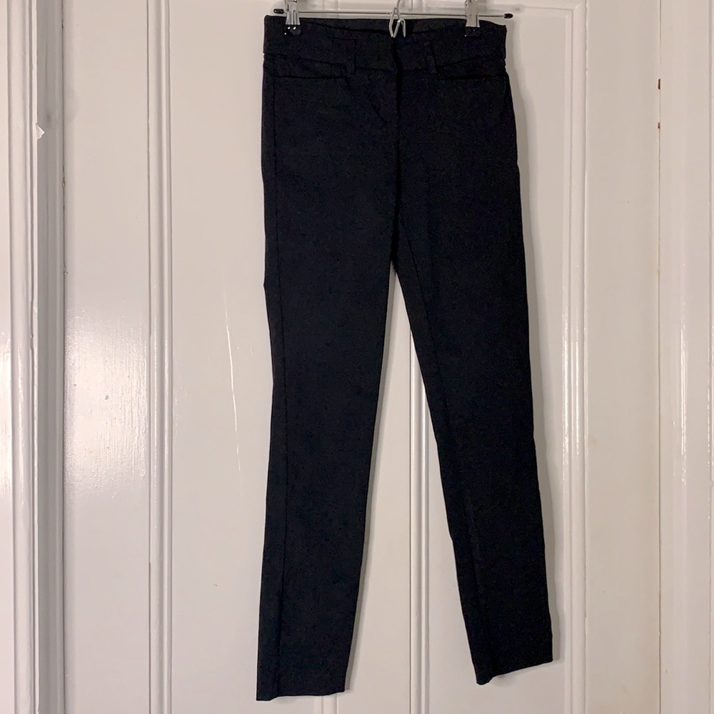 Ankle length pants pleated